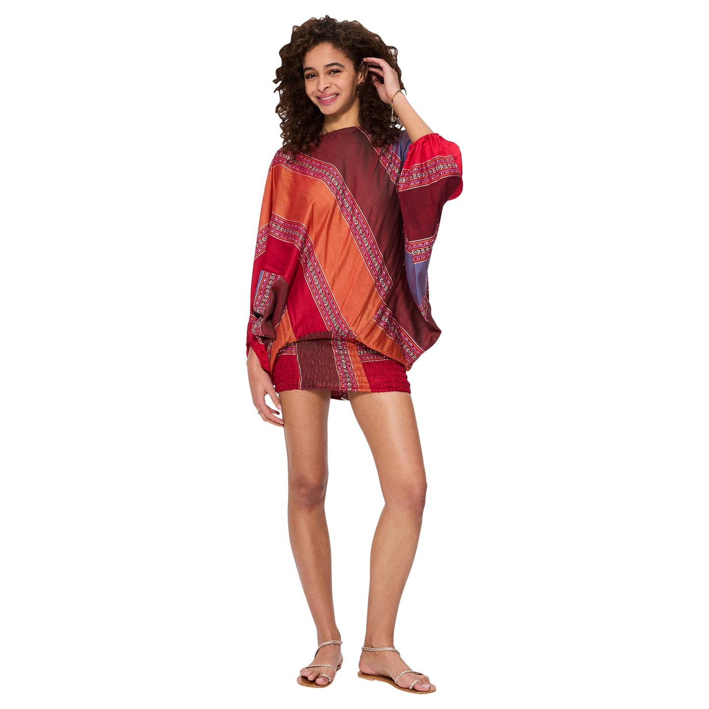 Pantaloni harem estivi sarouel 3 in 1 boho