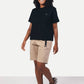 T-shirt donna Essential Organic nera