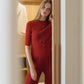 Cardigan a coste in cotone fine con maniche corte