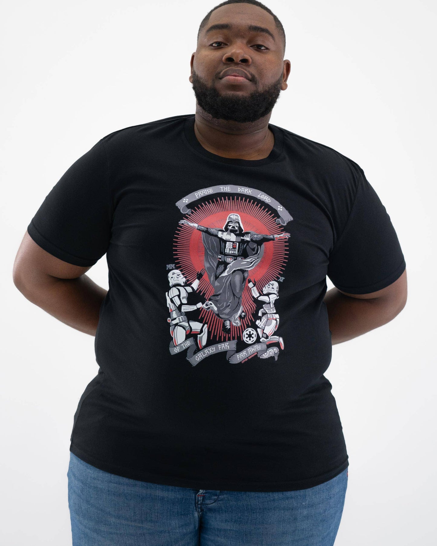T-shirt grafica Dark Lord Star Wars in cotone biologico