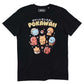T-shirt unisex Pokawai con stampa kawaii