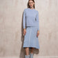 Maglione in maglia girocollo da donna