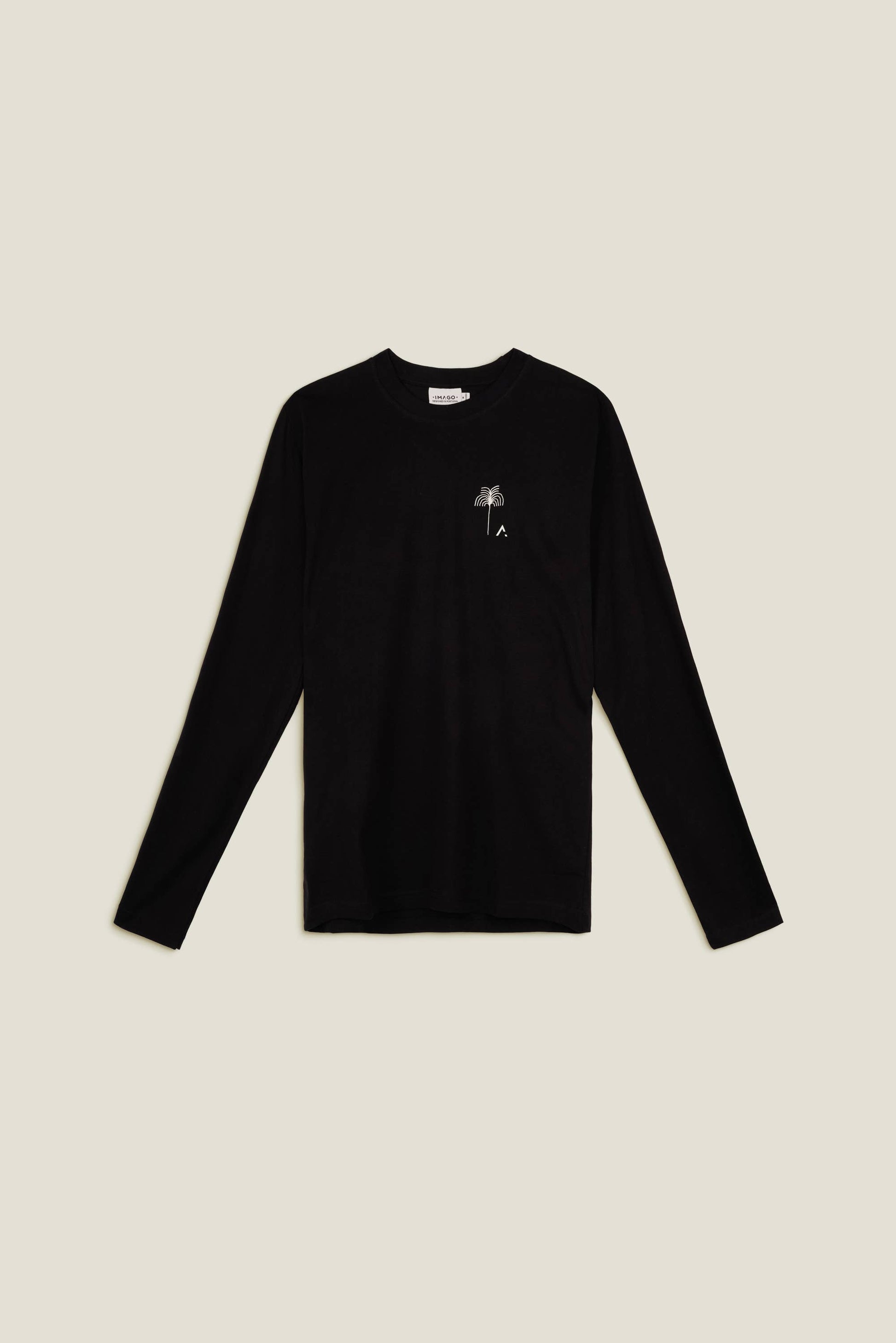 T-shirt uomo a maniche lunghe Garden in cotone biologico