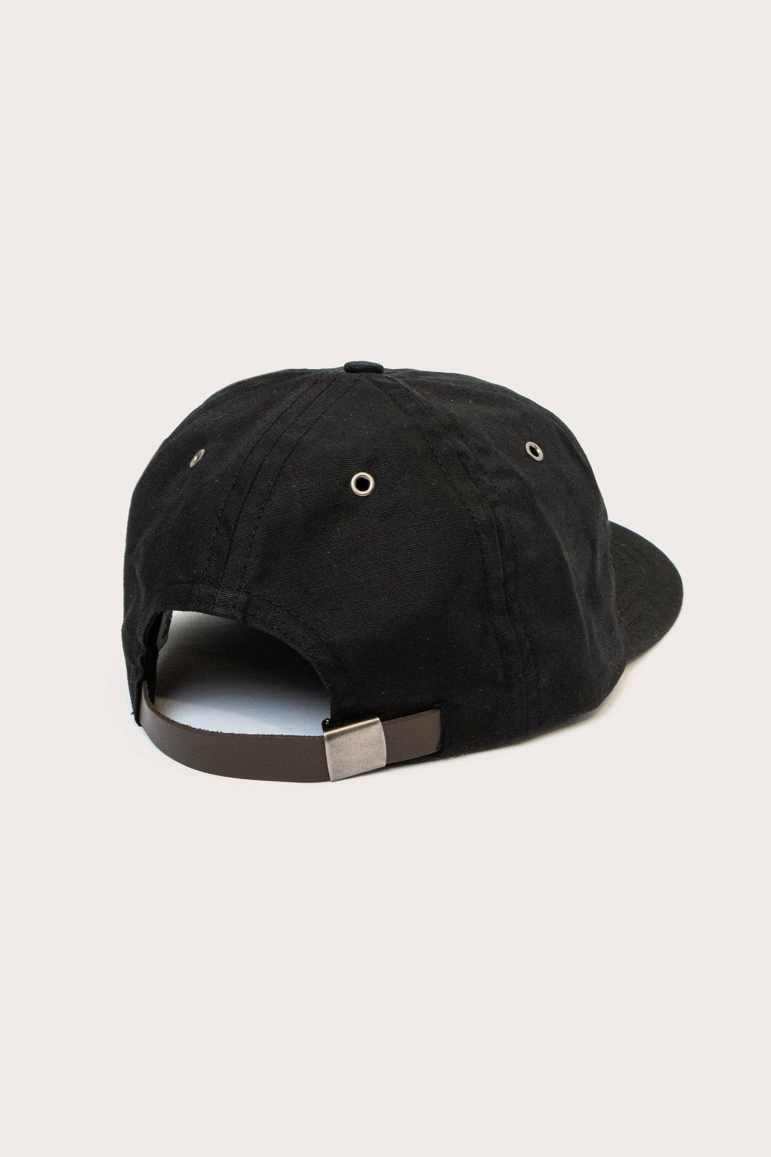 Cappellino cerato B-Flat nero con logo