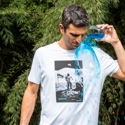 T-shirt antimacchia Dante grigia