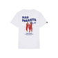 T-shirt in cotone biologico con stampa peperoncini
