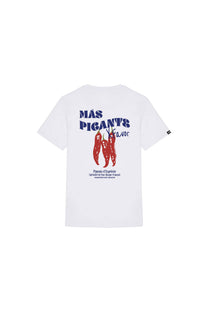 T-shirt in cotone biologico con stampa peperoncini
