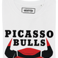 T-shirt Picasso Bulls con stampa grafica
