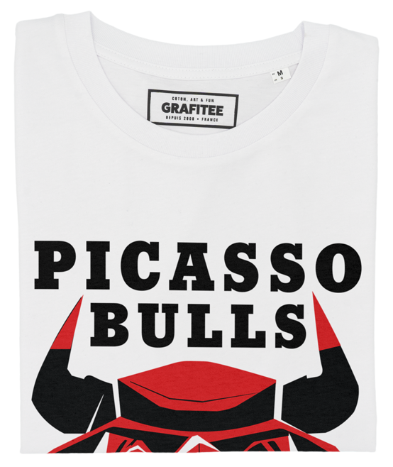 T-shirt Picasso Bulls con stampa grafica