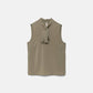 Top con Collo Alto e Fiocco