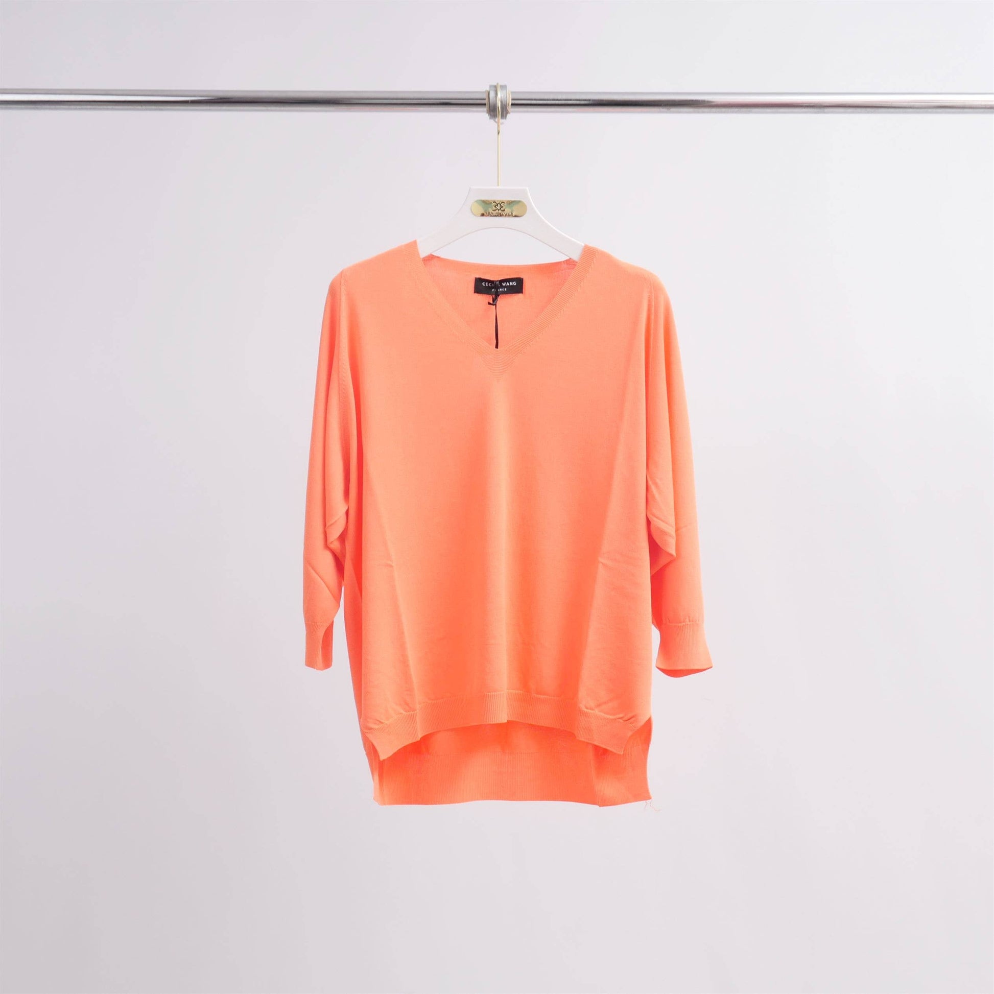 Maglione leggero con scollo a V