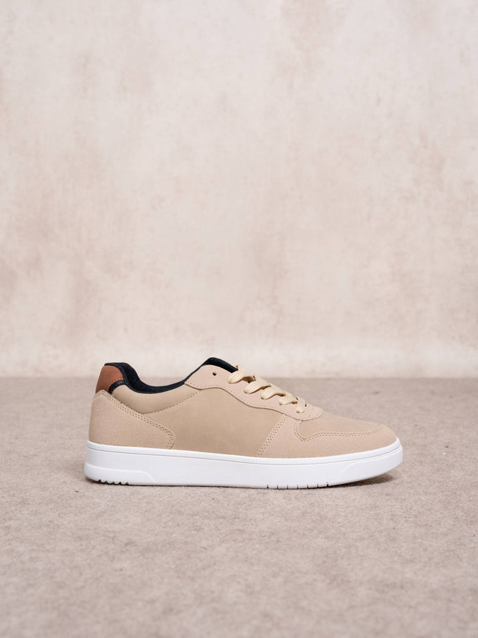 Sneakers basse in ecopelle