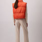 Gilet imbottito con zip