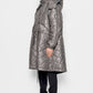 Parka oversize trapuntato con cappuccio staccabile