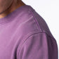 Felpa in cotone biologico viola Winter Edition