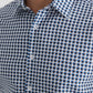 Camicia di flanella uomo Chop in cotone organico color Ash