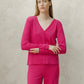 Maglione in lana merino extra fine con scollo a V
