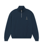 Felpa half-zip in cotone biologico edizione limitata