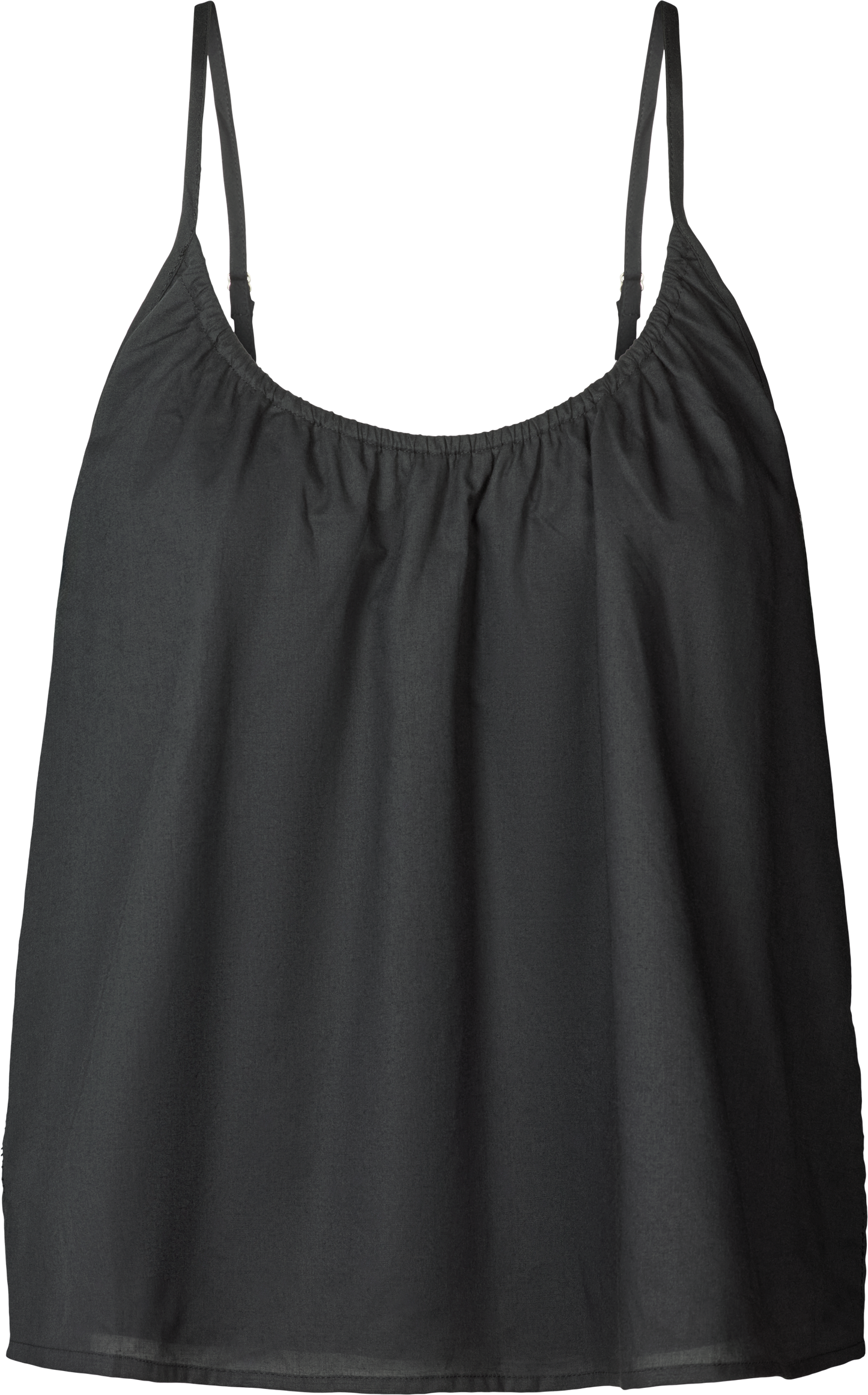 Top Annie nero in cotone biologico