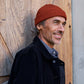 Overshirt classica in velluto a coste blu navy