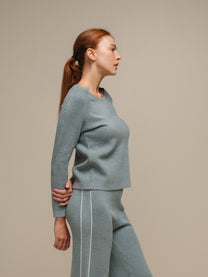 Maglione in maglia morbida in mix viscosa da donna