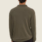Maglione polo verde Foglia di Tè in cotone organico