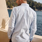 Camicia uomo Torneo Greta Sky in cotone biologico