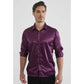 Camicia uomo satinata relax fit