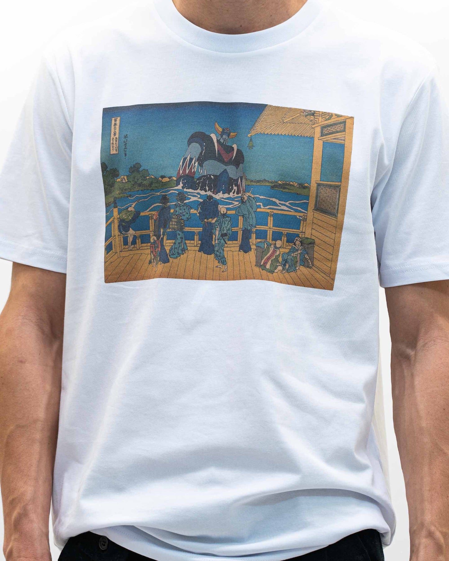 T-shirt unisex Showtime con stampa giapponese
