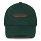 Cappellino dad hat ricamato “The Birthday Girl Needs a Spritz”