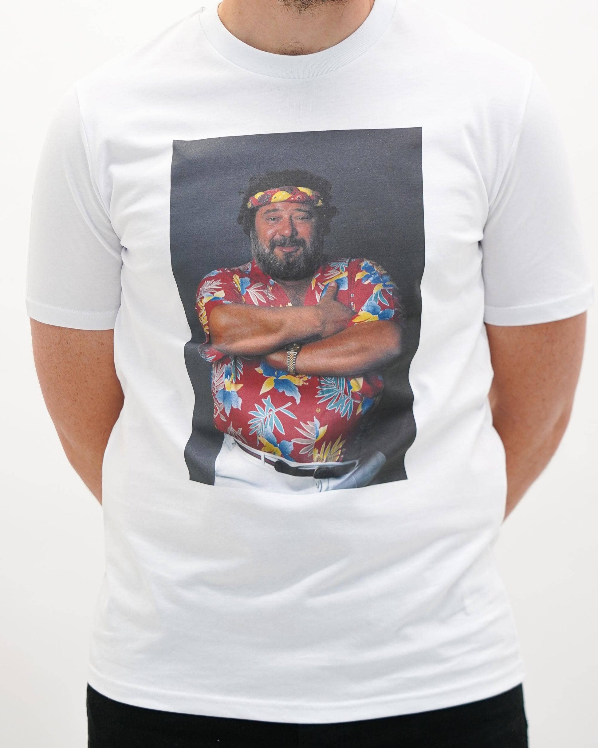 T-shirt unisex in cotone biologico con stampa fotografica divertente