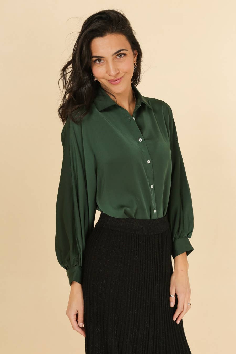 Camicia satinata Tuly da donna