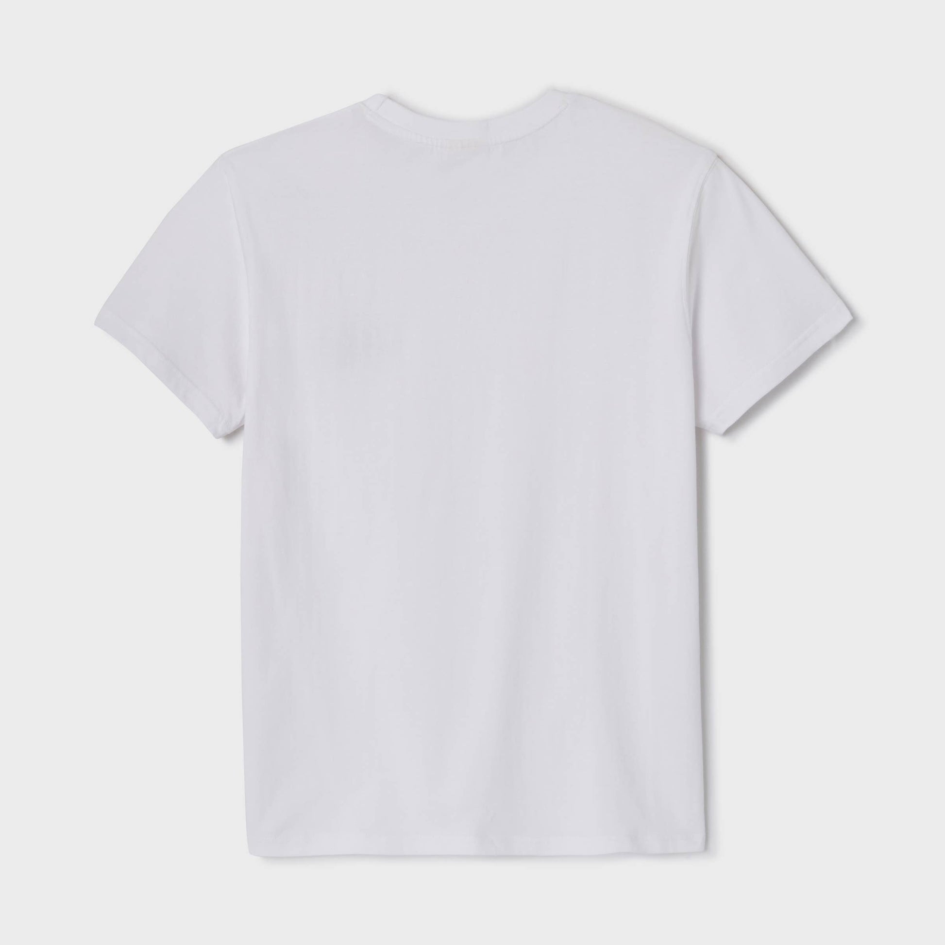 T-shirt Roadtrip in cotone biologico bianca