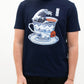 T-shirt vintage giapponese Kanagawa Tea
