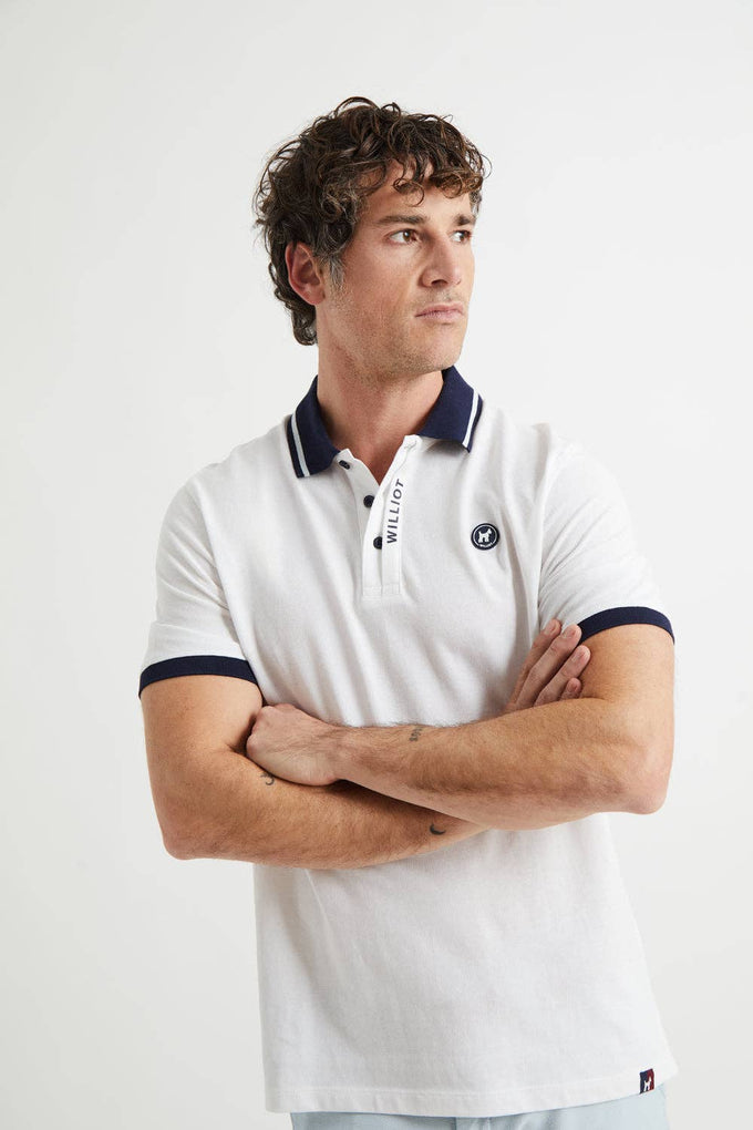 Polo Williot in piqué di cotone personalizzata