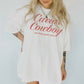 T-shirt oversize grafica Caviar Cowboy in cotone