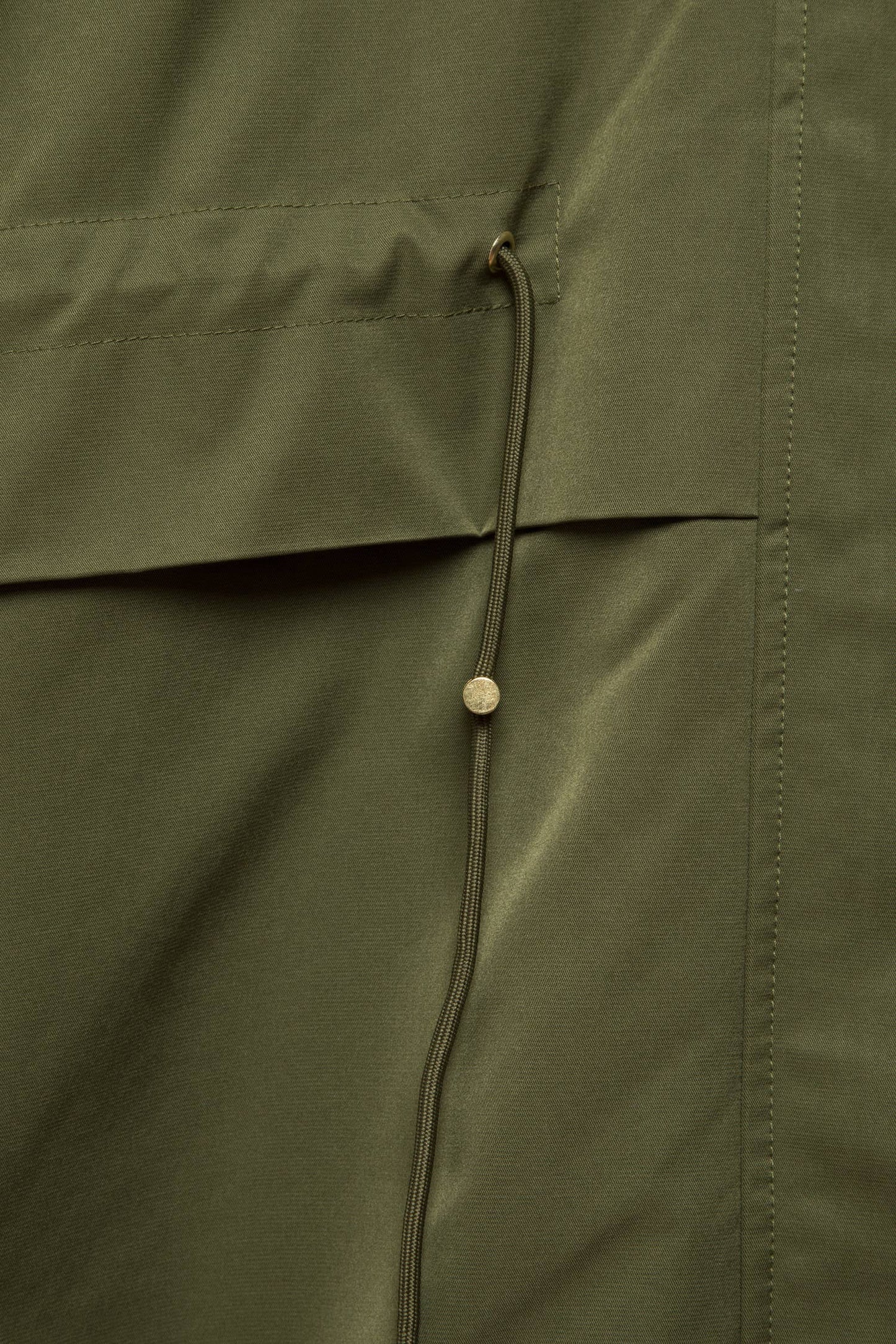 Parka semplice con cappuccio