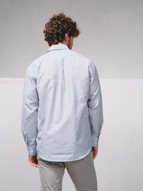 Camicia a righe regular fit