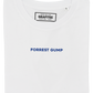 T-shirt Forrest Gump con grafica panchina