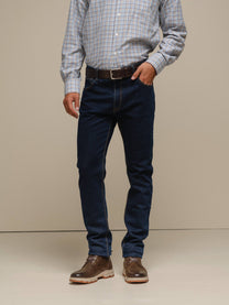 Jeans uomo in cotone stretch
