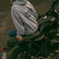 Felpa con cappuccio oversize Maison des Adventures in cotone biologico