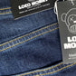 Jeans da uomo lavaggio scuro elasticizzati