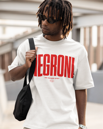 T-shirt biologica unisex Negroni con stampa