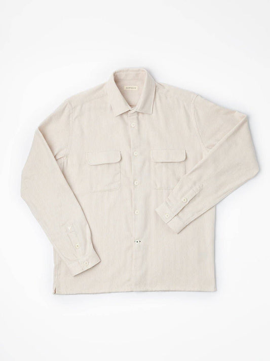 Camicia in flanella Neve Nature in cotone biologico