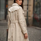 Trench lungo classico da donna