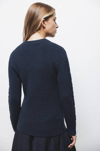 Maglione a maglia strutturata