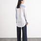 Camicia color block a tre colori