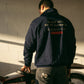 Felpa half-zip in cotone biologico edizione limitata