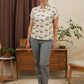 Camicia Bea a maniche corte con stampa Aloha Floral