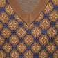 Maglione jacquard con motivo geometrico